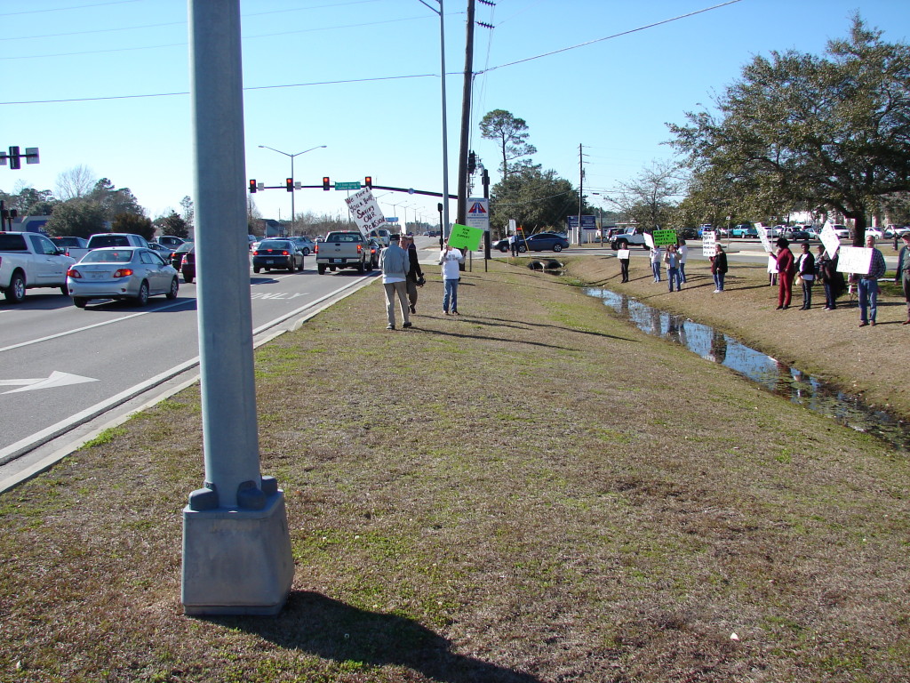 Slabbed New Media LLC File Photo | Ocean Springs Hospital Protest